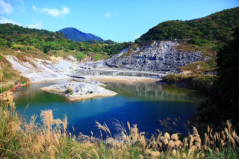 台北北投景點【硫磺谷遊憩區】北投免費泡腳，免門票硫磺谷溫泉泡腳池
