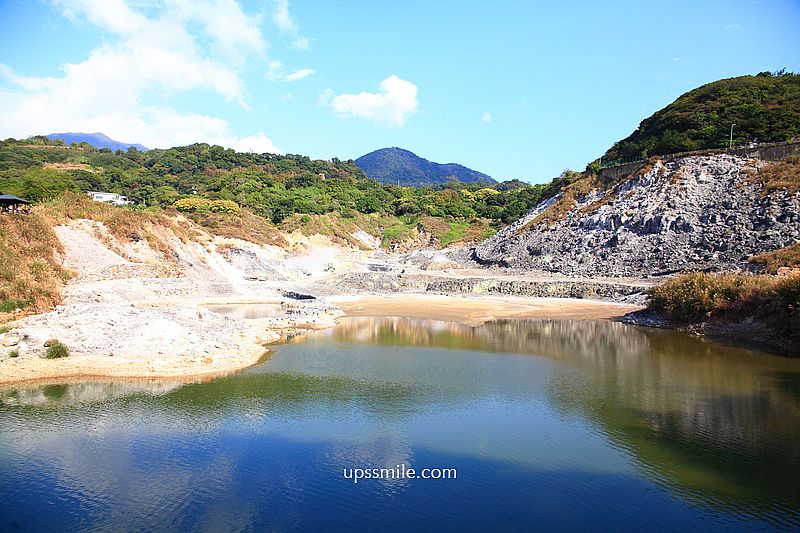 台北北投景點【硫磺谷遊憩區】北投免費泡腳，免門票硫磺谷溫泉泡腳池