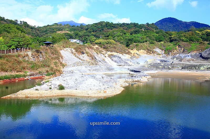 台北北投景點【硫磺谷遊憩區】北投免費泡腳，免門票硫磺谷溫泉泡腳池