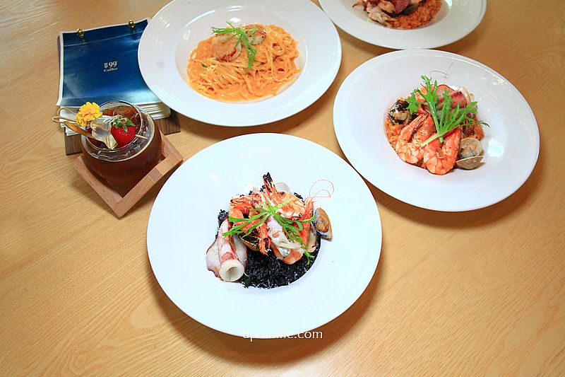 萃99’Caffee新農旗艦店，桃園楊梅玻璃屋義式料理咖啡廳，複合式經營烘焙麵包店