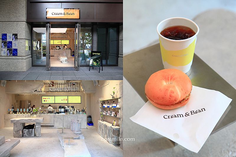Cream & Bean承德南西店，台北羅馬風咖啡廳新開幕，捷運雙連站貝果早午餐咖啡廳