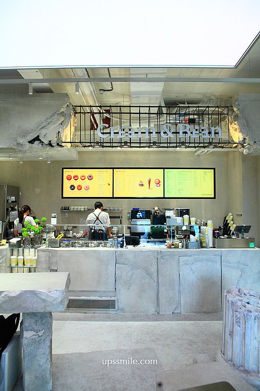 Cream & Bean承德南西店，台北羅馬風咖啡廳新開幕，捷運雙連站貝果早午餐咖啡廳