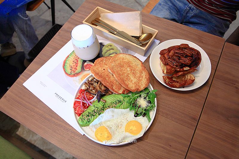 PRESERVE台中惠中店，Miacucina蔬食餐廳旗下早午餐咖啡廳插旗台中