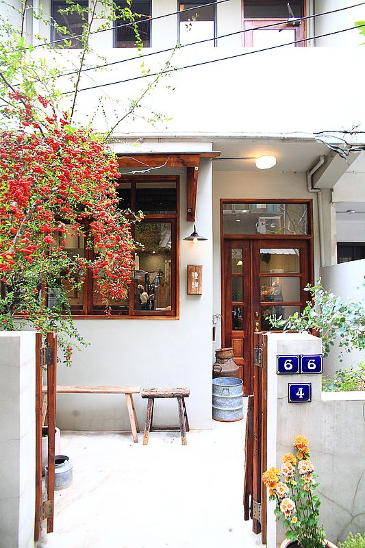 新竹甜點【種甜】手作麵包與好吃戚風蛋糕，新竹庭院老宅咖啡廳