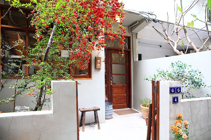 新竹甜點【種甜】手作麵包與好吃戚風蛋糕，新竹庭院老宅咖啡廳