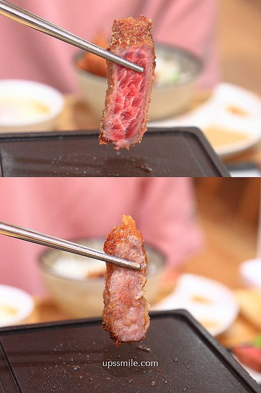 台中北屯美食【嵐山熟成牛かつ專売北屯昌平店】台中日式炸牛排浮誇系爆量丼飯