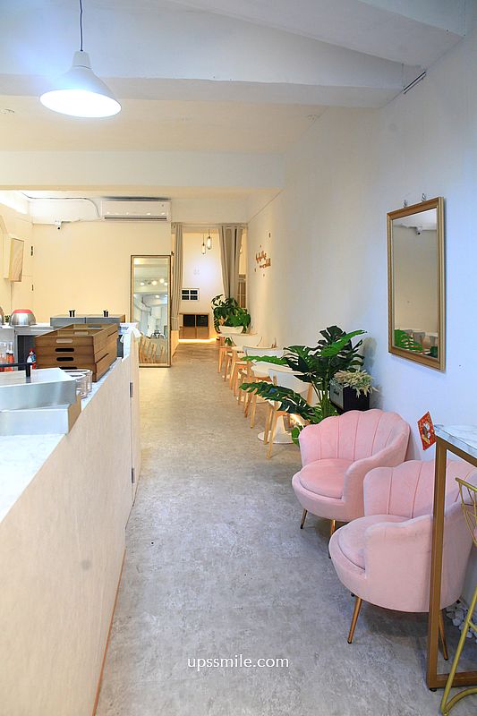 板橋甜點【囍甜日式舒芙蕾專賣店】板橋車站咖啡廳，純白老宅網美氛圍