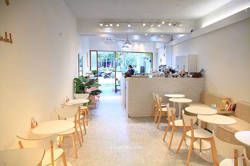 板橋甜點【囍甜日式舒芙蕾專賣店】板橋車站咖啡廳，純白老宅網美氛圍