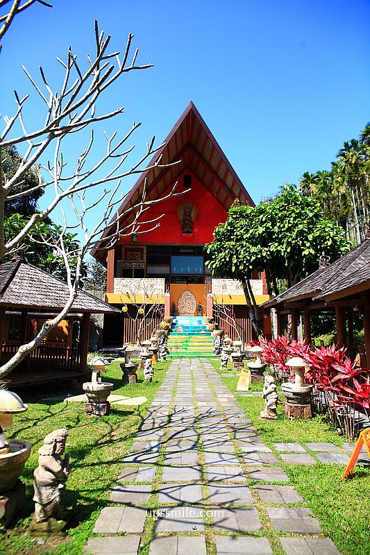 南投美食【烏布雨林峇里島主題餐廳】南投魚池山林秘境南洋料理景觀餐廳