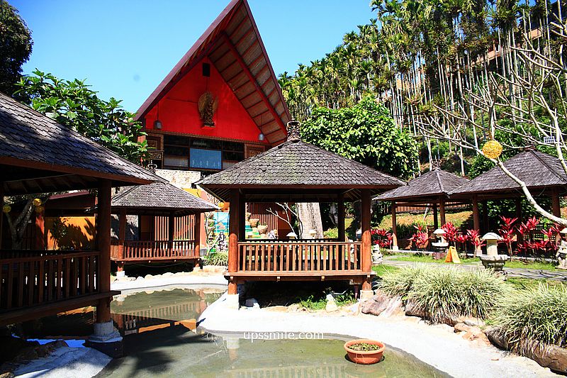 南投美食【烏布雨林峇里島主題餐廳】南投魚池山林秘境南洋料理景觀餐廳
