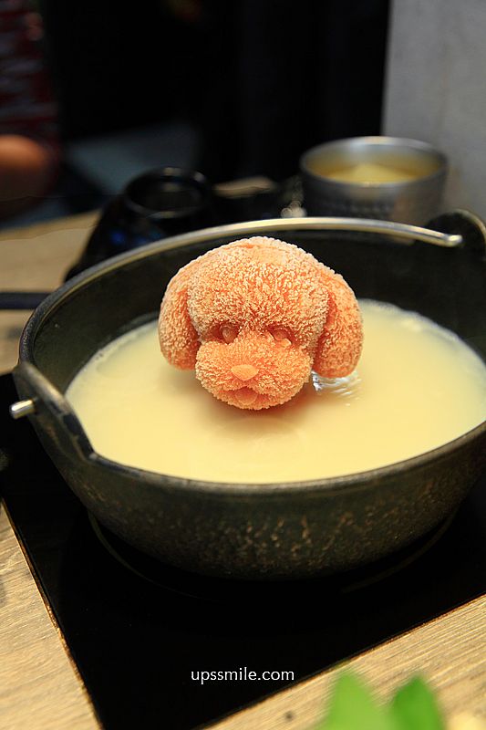 土城火鍋【熟度精緻鍋物土城學士店】必吃北海道札幌辛味噌湯造型熊熊湯底、蒜香鮮蛤蠣湯爆炒