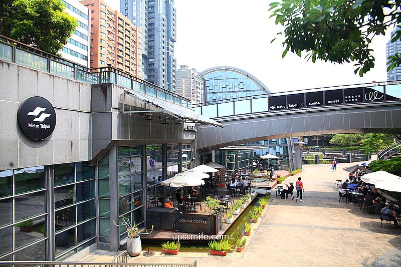 路易莎大安森林公園店【北捷咖啡大安森林店】路易莎森林系玻璃屋不限時咖啡廳