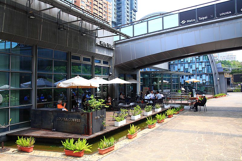 路易莎大安森林公園店【北捷咖啡大安森林店】路易莎森林系玻璃屋不限時咖啡廳