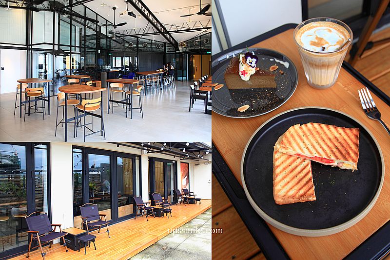 西門町戲院頂樓咖啡廳【漠杉咖啡西門店MUSAND COFFEE XIMEN】工業風混露營風不限時咖啡