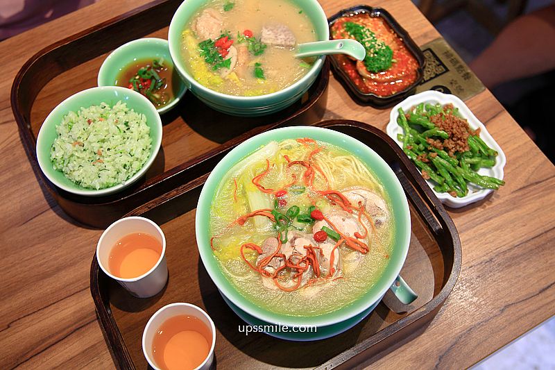 台北善導寺站美食【青嬌膠原麵館】忠青商行旗下文青風雞湯麵店與江浙菜