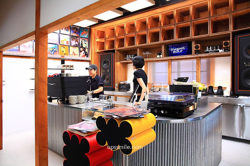 台北老宅咖啡廳【甜酸三號店Sweet & Sour Coffee Wave錦町門市】攜手Frisson打造黑膠音樂選物空間