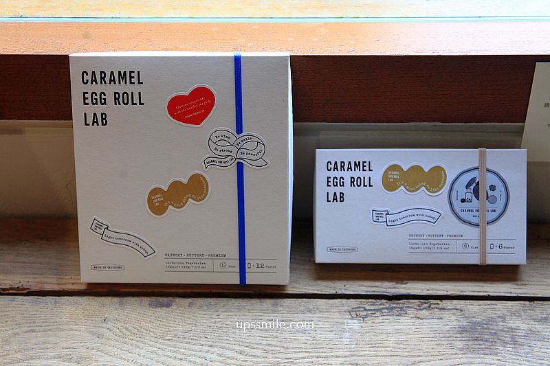 台中甜點新地標【CARAMEL EGG ROLL LAB 蛋捲實驗室】台中伴手禮網美景點