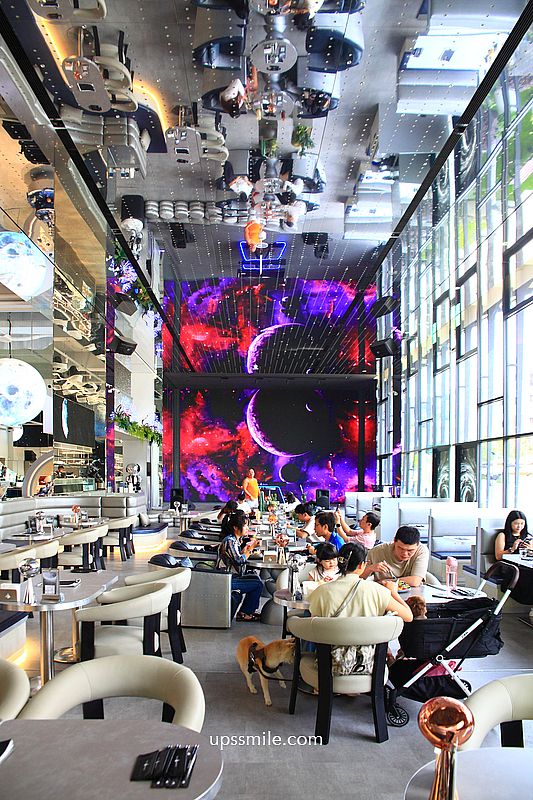 台中美食【茶馬司繁星旗艦店】台中南屯區景點宇宙太空銀河系咖啡廳，台中不限時咖啡廳