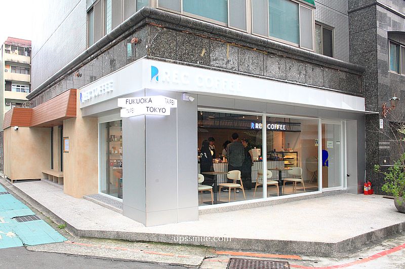 台北咖啡廳【REC COFFEE Taiwan台北敦化店】福岡冠軍咖啡新店插旗台北東區