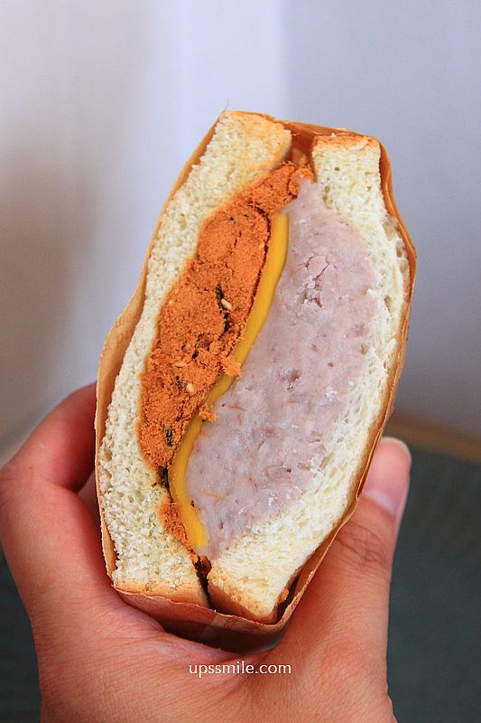 台電大樓站古亭師大美食【自己人早餐店】爆餡芋泥肉鬆吐司與炙燒醬香豬排三明治 台電大樓站古亭師大美食【自己人早餐店】爆餡芋泥肉鬆吐司與炙燒醬香豬排三明治